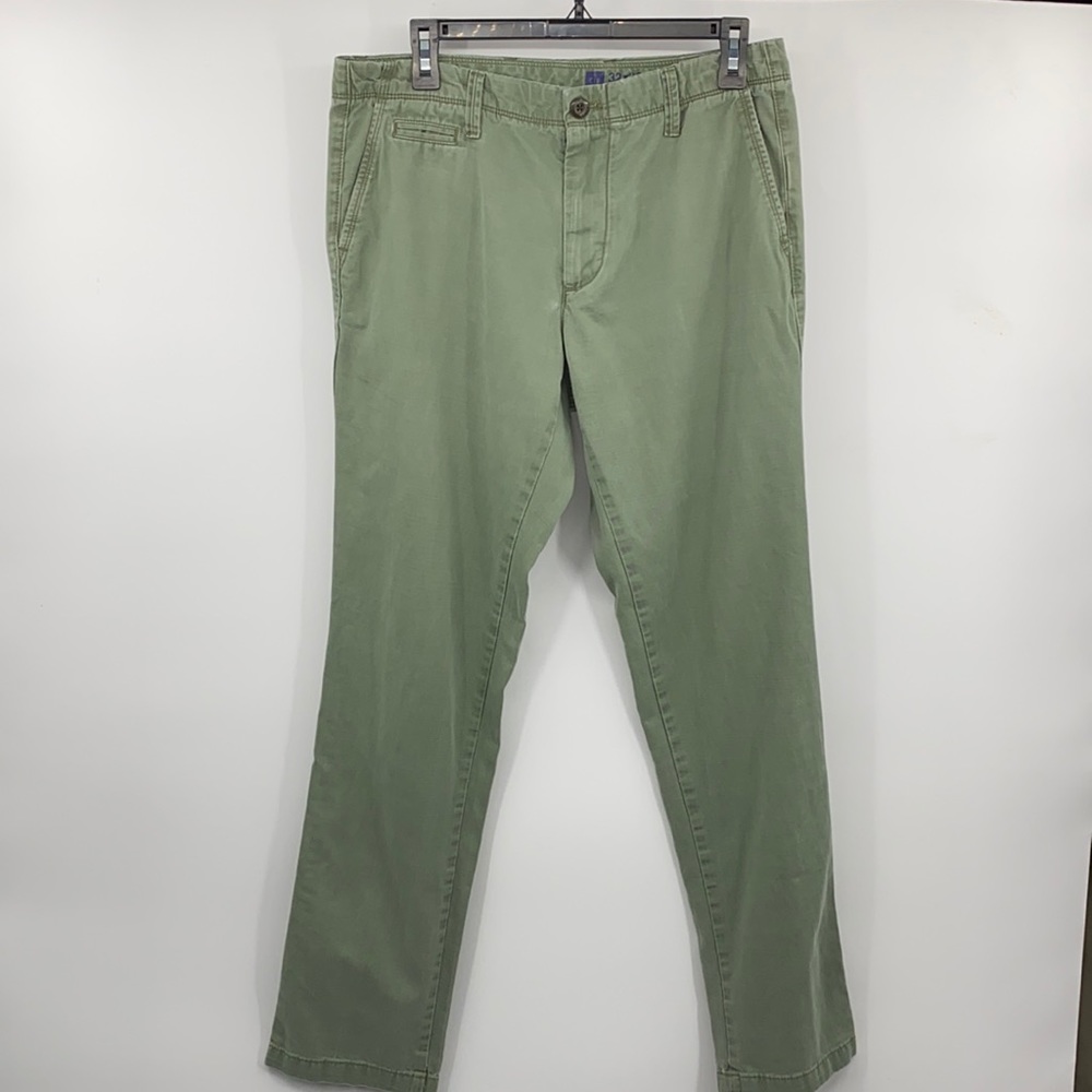 Gap Slacks 32X32 Slim Army Green